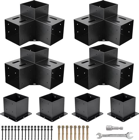 6x6 Pergola Kit Pergola Brackets 3 Way Right Angle Corner Bracket And