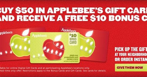 Stacy Talks & Reviews: Applebee’s Gift Cards - FREE $10 Bonus Card with ...