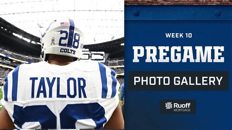 Pregame Photos: Colts at Raiders, Week 10