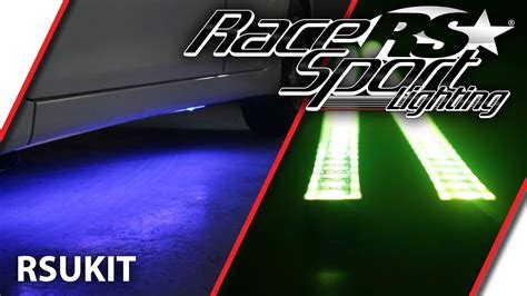 Race Sport Lighting Rsukit Coloradapt Led Underbody Kit Youtube