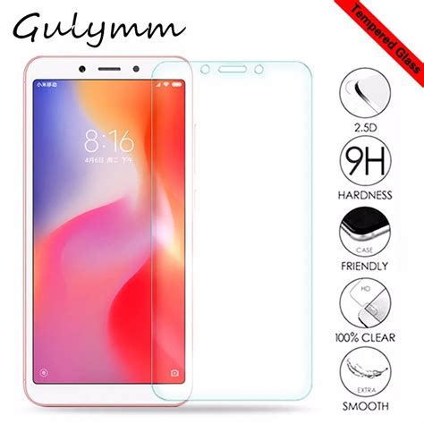 Shockproof Tempered Glass For Xiaomi Redmi 6 Pro 6a 4x 5 Plus 5a S2 6