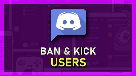 Discord How To Ban Kick Users From Your Server Youtube