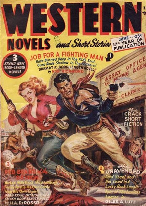 Rough Edges Saturday Morning Western Pulp Western Novels And Short