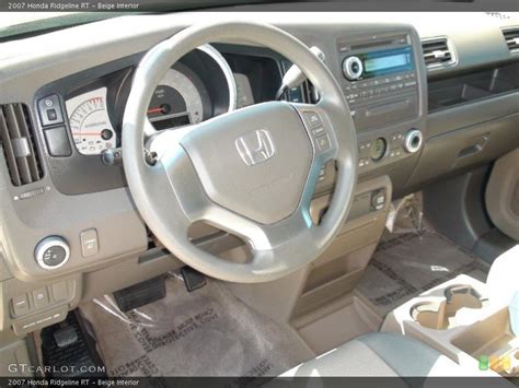 Beige Interior Photo For The 2007 Honda Ridgeline Rt 38041890