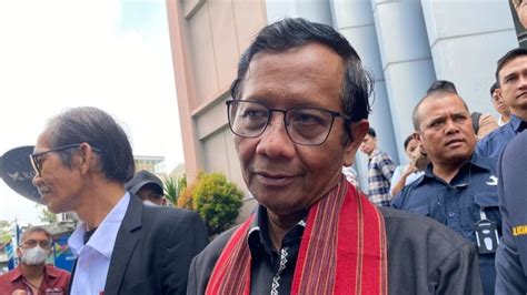 Blak Blakan Mahfud MD Pernah Dapat Perintah Diduga Untuk Gagalkan Anies