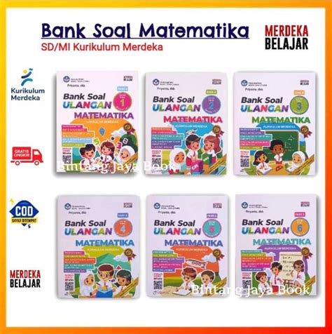 Buku Bank Soal Matematika Kelas Sd Mi Kurikulum Merdeka