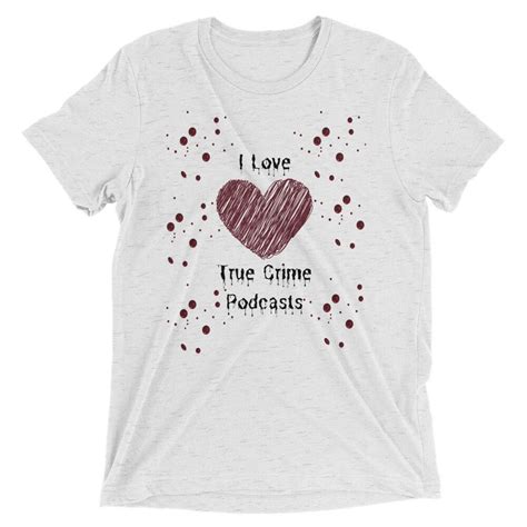 True Crime Podcast Shirt Crime T Shirt T For Crime Fans Etsy