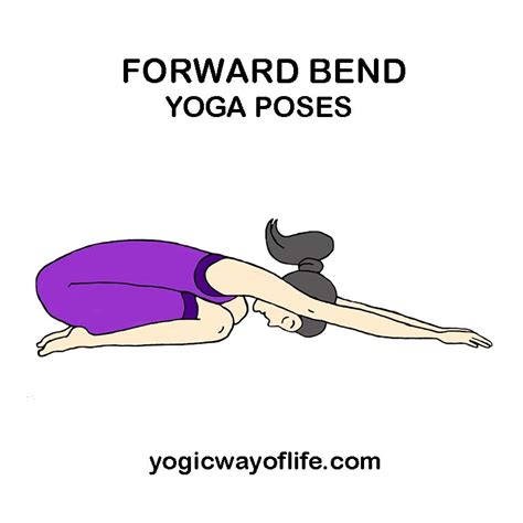 Forward Bend Yoga Asanas Yogic Way Of Life