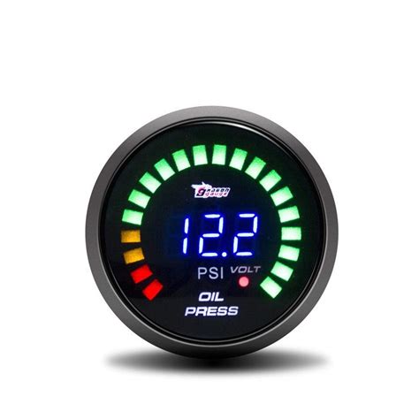 Buy Lzp Pp 2 Inch 52mm Car Modification Meter Tachometer Blu Ray