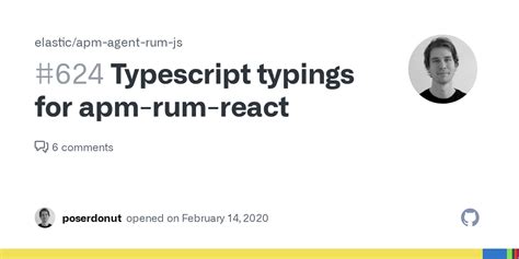 Typescript Typings For Apm Rum React Issue 624 Elastic Apm Agent