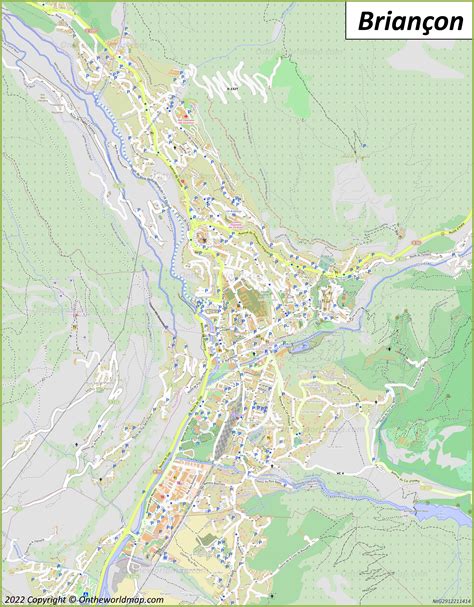 Briançon Map | France | Discover Briançon with Detailed Maps