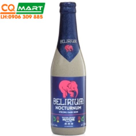 CQ Mart Food Wine Bia Bỉ Delirium Nocturnum 8 5 Chai 330ml