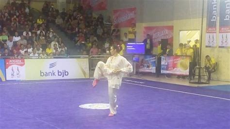 Lindswell Sumbang Emas Perdana Wushu Bagi Sumut Tribun Medan