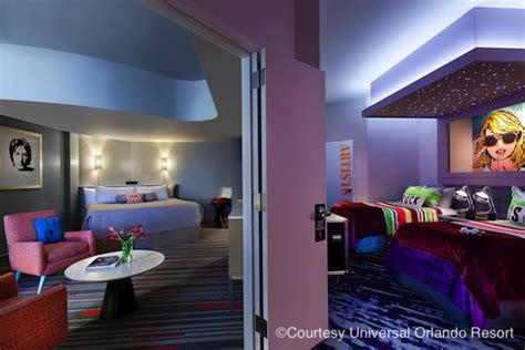 Rock Star Suites Feature In Room Stage Lights And Memorabilia The