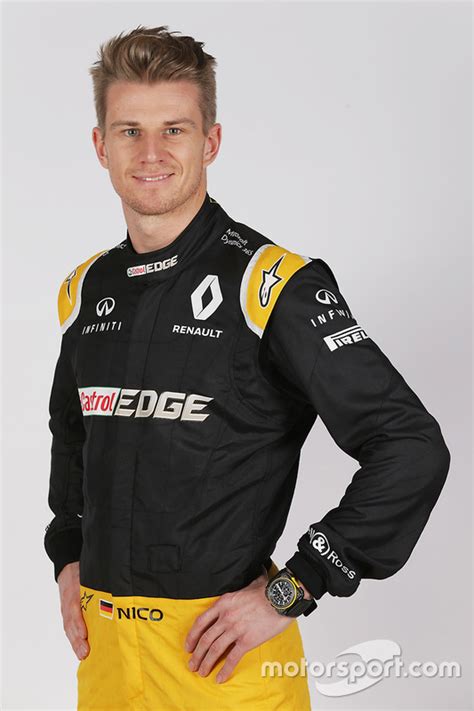 Nico Hulkenberg Renault Sport F Team At Renault Sport F Team Rs Launch