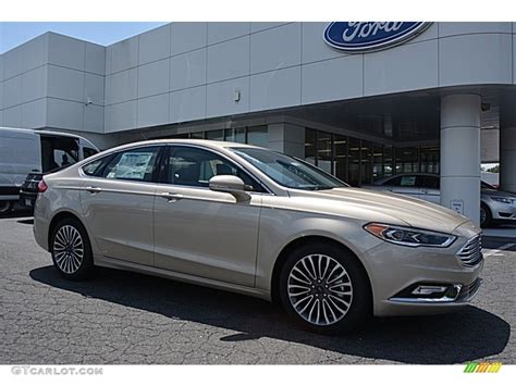 2017 White Gold Ford Fusion Se 114382102 Photo 14 Car Color Galleries