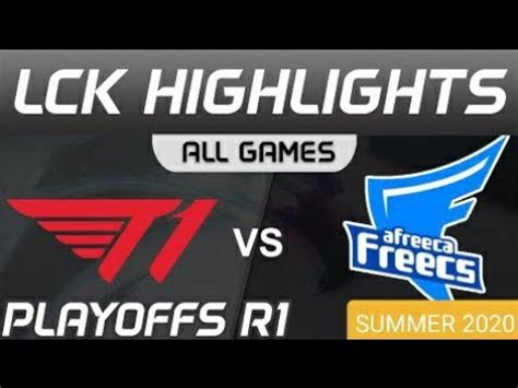 T Skt Vs Af All Game Highlight Lck Playoff Summer