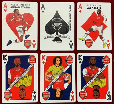 Arsenal Playing Cards : r/ArsenalFC