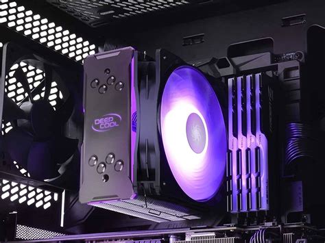 Deepcool Gammaxx Gt A Rgb Cpu Air Cooler Sync A Rgb Fan And Black Top