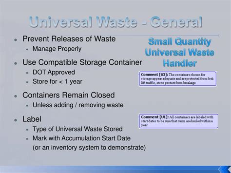 Ppt Hazardous And Universal Waste Powerpoint Presentation Free