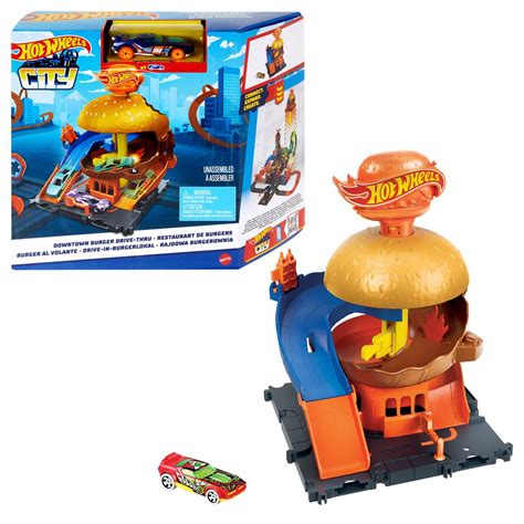 Set De Joaca Hot Wheels City Restaurant EMAG Ro
