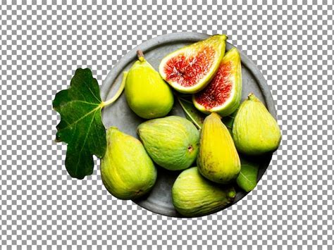 Premium Psd Fresh Fig Fruit Isolated On Transparent Background