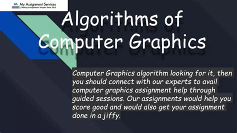 PPT - Algorithms of Computer Graphics PowerPoint Presentation, free ...