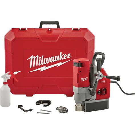 Milwaukee Compact Electromagnetic Drill Press In Drill Capacity