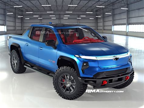 We Render A Chevy Silverado Ev Zr2