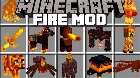 Minecraft Realistic Fire Mod