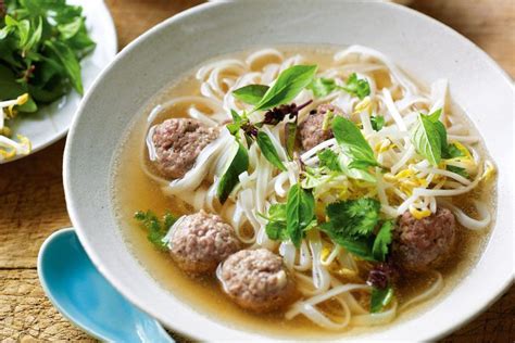 Thai Pork Ball Noodle Soup