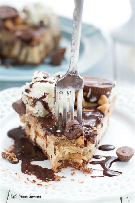 No Bake Peanut Butter Cup Cheesecake Makes An Easy Frozen Summer Dessert