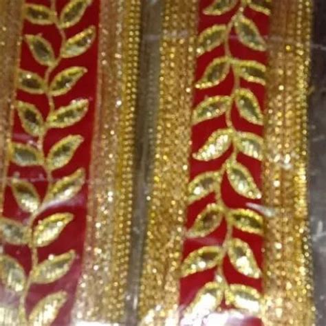 Polyester Designer Saree Laces Roll Length Meter At Rs Meter In