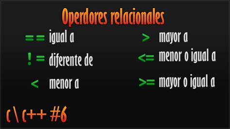 Introducción a la programación en C Operadores Relacionales y