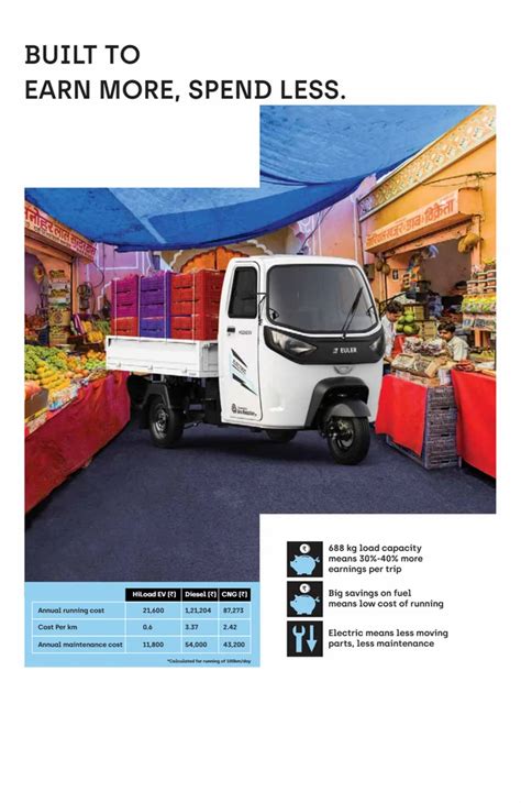 EULER HI LOAD EV ELECTRIC CARGO AUTO RICKSHAW At Rs 418146 Three