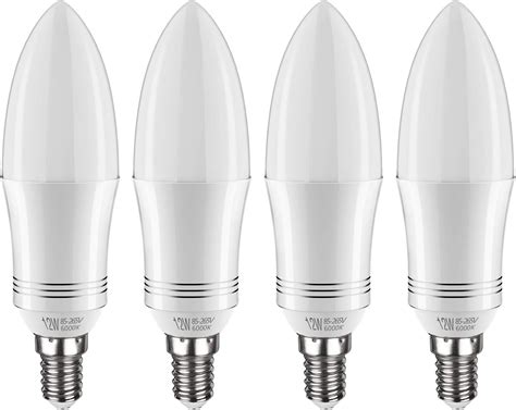 Tebio Led Cand Labres Ampoules E Ampoule Ma S Led W Blanc Froid