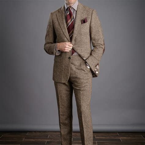 Brown Donegal Tweed Suit He Spoke Style Shop