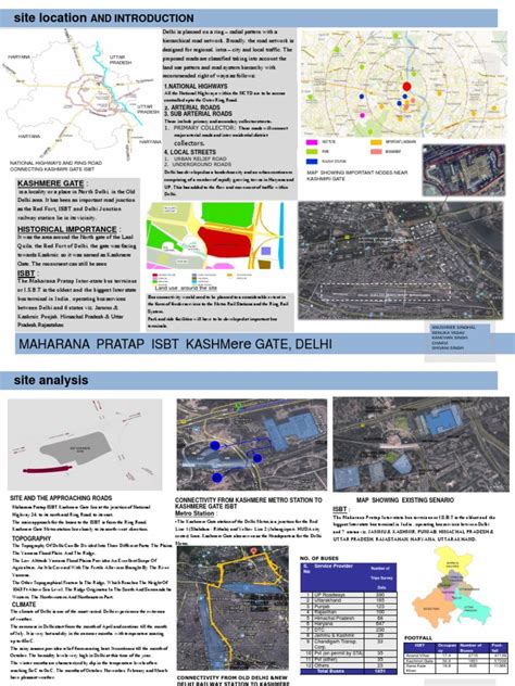 Kashmiri Gate Isbt | PDF | Transportation Engineering | Land Transport