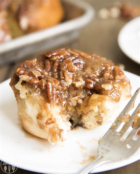 These Pecan Sticky Buns Are The Perfect Soft And Sweet Roll Topped With A Sweet Caramel And