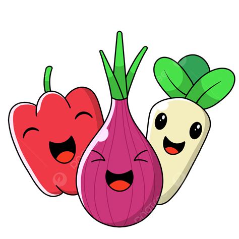 Cute Vegetables Png Image Cute Vegetable World Food Day Vegetable