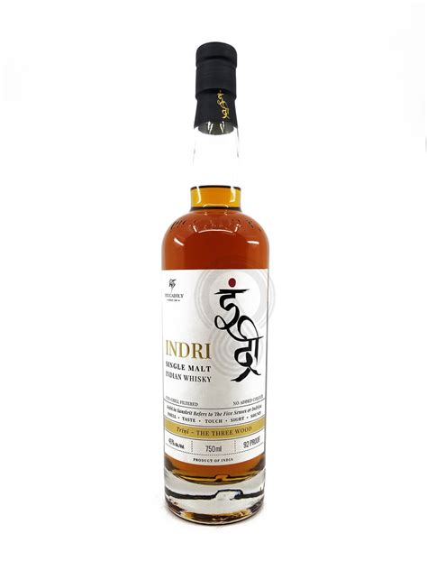 Indri Trini The Three Wood Indian Single Malt First Fill Spirits