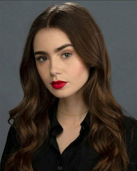 Lily Jane Collins Inspiração Cabelo Cabelo Tutorial De Cabelo