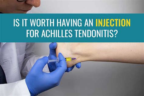 Injections For Achilles Tendonitis Do They Work