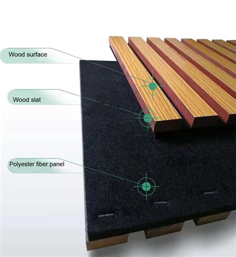 China WOODEN SLAT ACOUSTIC PANEL Factory And Manufacturers DEDGE