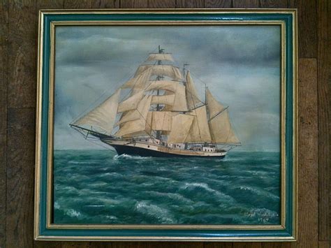 Large Tall Sailing Ship Paintings / Sailing / Tall by EnglishShop