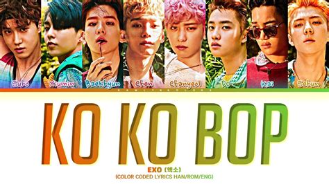 Exo Ko Ko Bop Color Coded Lyrics Han Rom Eng Youtube