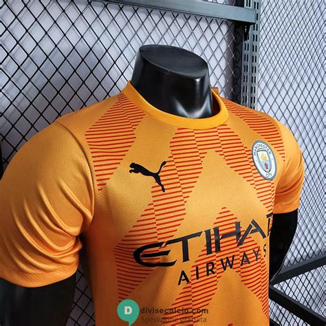 Maglia Authentic Manchester City Portiere Orange It