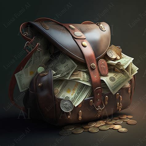 Bag Full Of Money Luisa Fumi Digital Art Gameover S Atelier