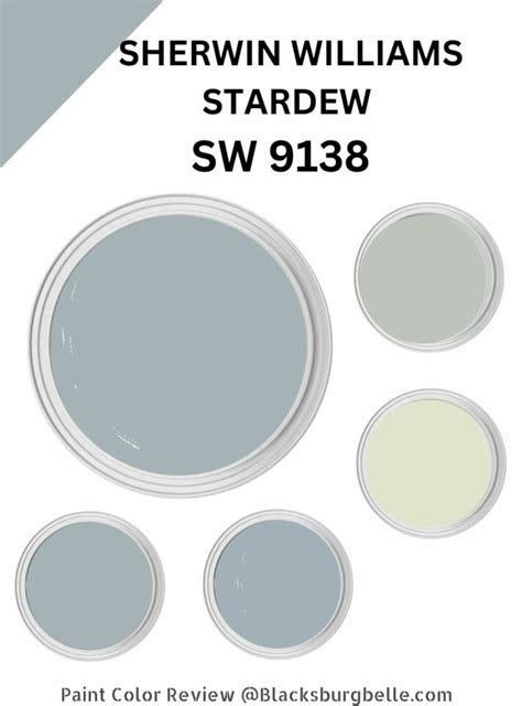 Sherwin Williams Stardew Palette Coordinating And Inspirations