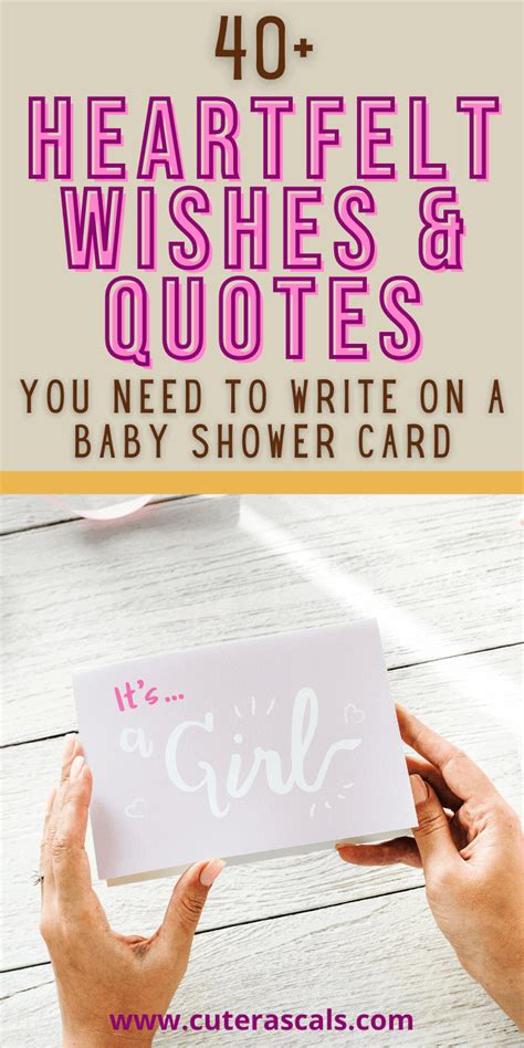 40 Happy Wishes You Can Write On A Baby Shower Card